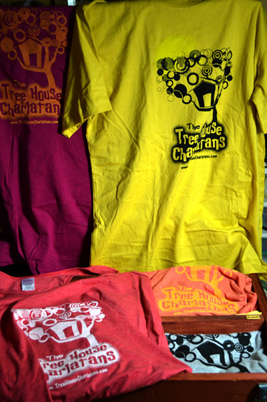 Tree House Charlatans Branded T-Shirts and Tanktops